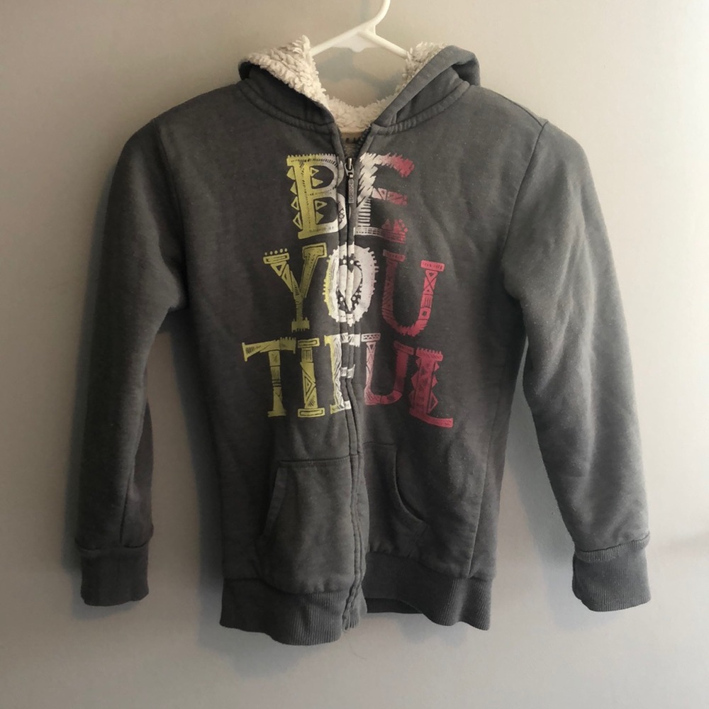 Girls zip up